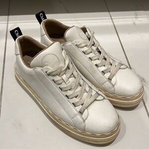 Chloe Lauren scalloped sneaker size 37